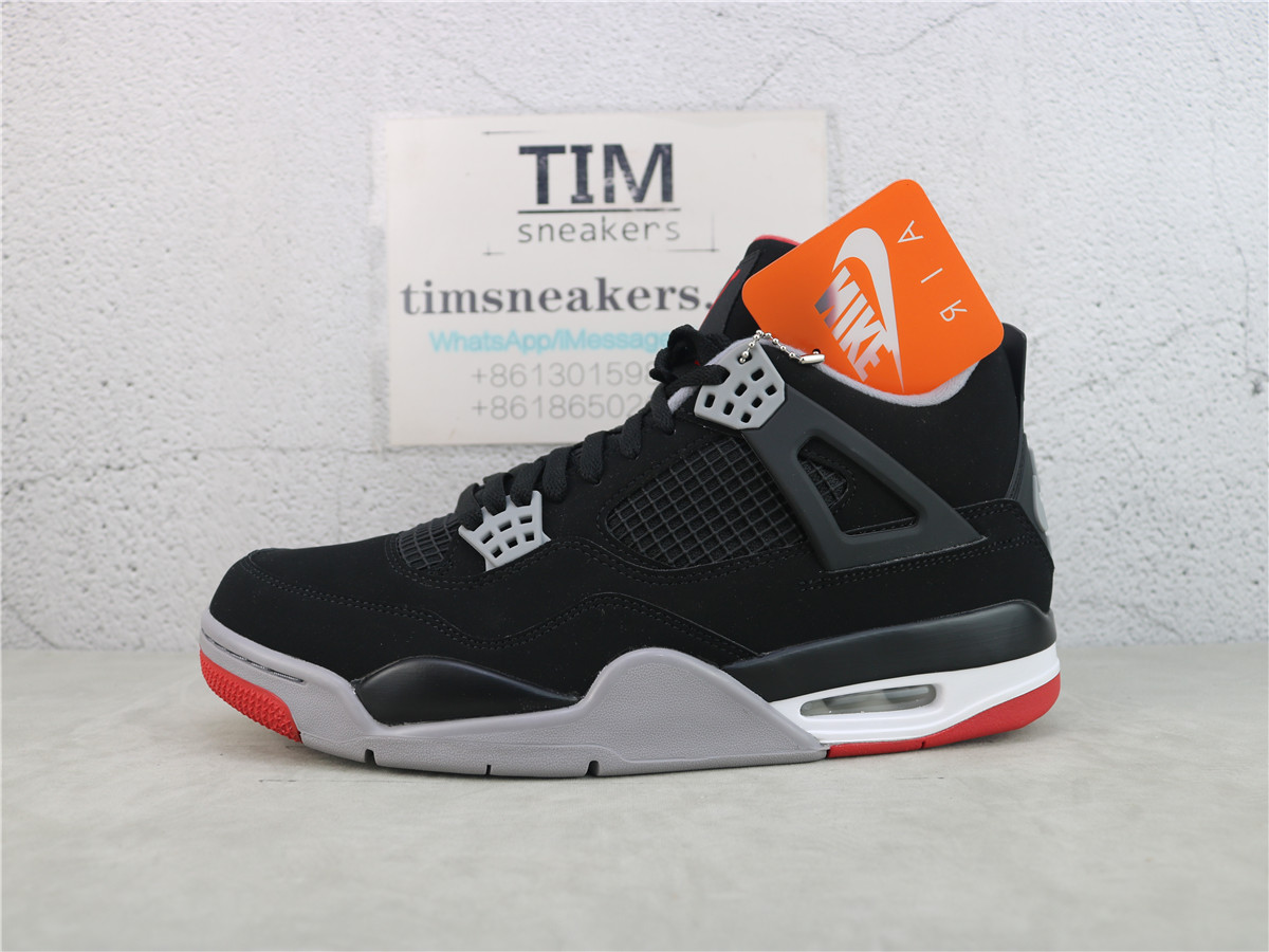 GX Batch Air Jordan 4 Retro Bred 308497-060